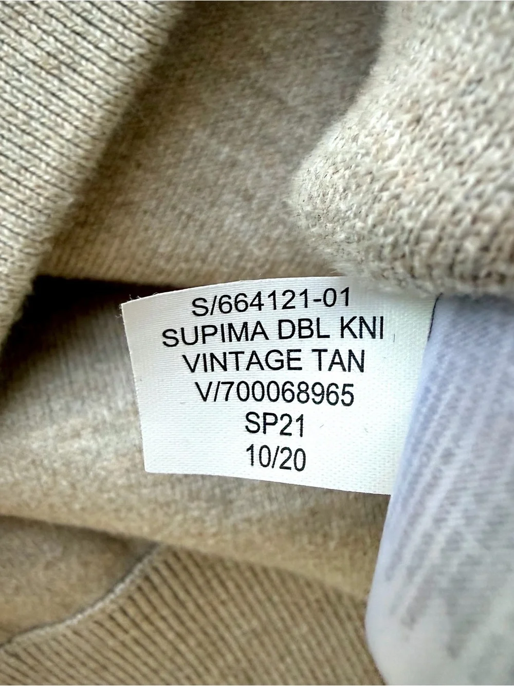 Banana Republic Supima Hoodie Jogger Set M Tan 664121 663645